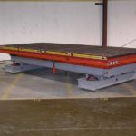 flat red conveyor